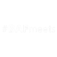 B-A-F baf studentsofbaf bafmeets Sticker