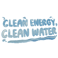 Climate Change Water Sticker by INTO ACTION