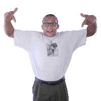 Pointing Down Perri Kiely Sticker by KISS FM UK
