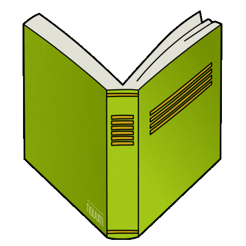 novumVerlag green book publishing pages Sticker