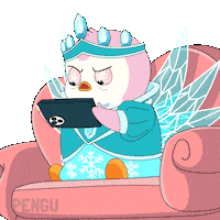 Tired Penguin Sticker by Pudgy Penguins