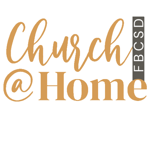 FBCSD church christian faith at home Sticker