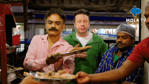 Food Reaction GIF by MolaTV