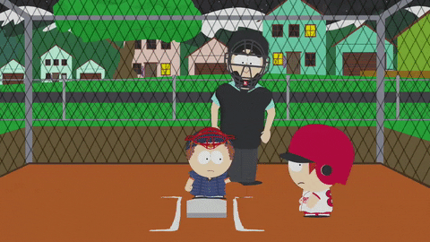 baseball playing GIF by South Park 