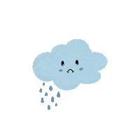 laureen_oldham rain cloud clouds umbrella Sticker