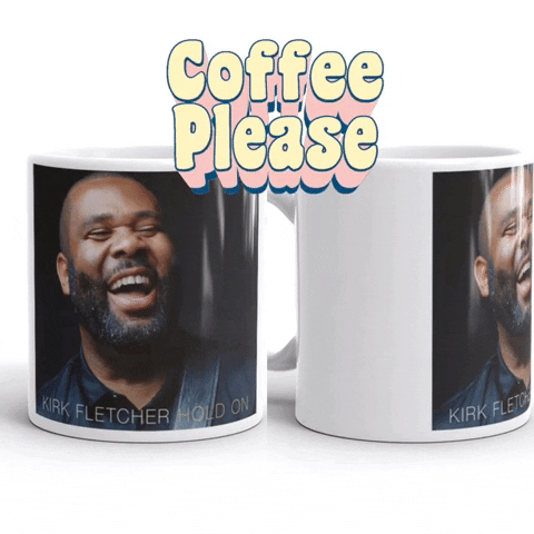 KirkFletcher coffee tea cup mug GIF