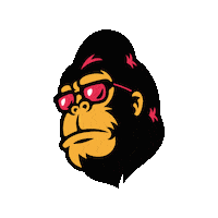 FEGtoken crypto cryptocurrency token gorilla Sticker