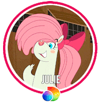 Food Network Julie Sticker by discovery+