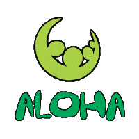 AlohaFoundation aloha alohafoundationnl alohafoundation alohalogo Sticker