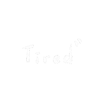 Tired Sleepy Sticker