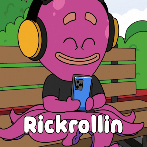 Rick Astley Lol GIF by Octo Gaming