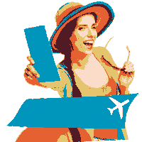 ceviaja oferta ceviaja ofertas panama b blackfriday viajapanama viajes Sticker