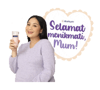 anmum_indonesia yummy delicious click click here Sticker