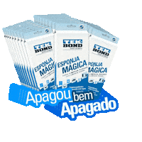 Tekbond_oficial esponja magica tek limpa Sticker