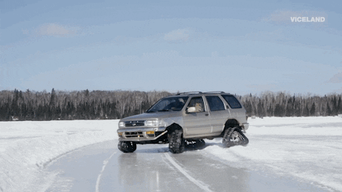 Frozen Tundra Icy Roads GIF by Dead Set on Life