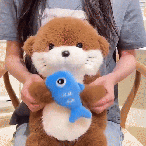 peluche-loutre-gif