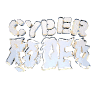 popgangrecords rave cowboy cyber rodeo Sticker