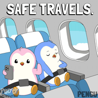 Travel GIF by Pudgy Penguins