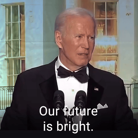 Our future is bright.