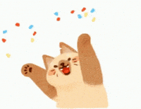 Happy Cat GIF