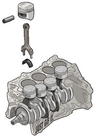 Honda Racing Sticker by kneapolitan