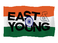 India Flag Sticker by East & Young