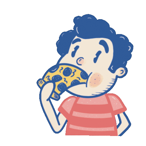 Pizza Time Sticker
