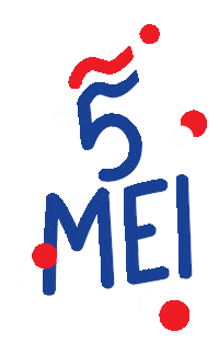 Freedom Vrijheid Sticker by Nationaal Comité 4 en 5 mei