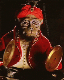 jodycole monkey phantom of the opera music box GIF