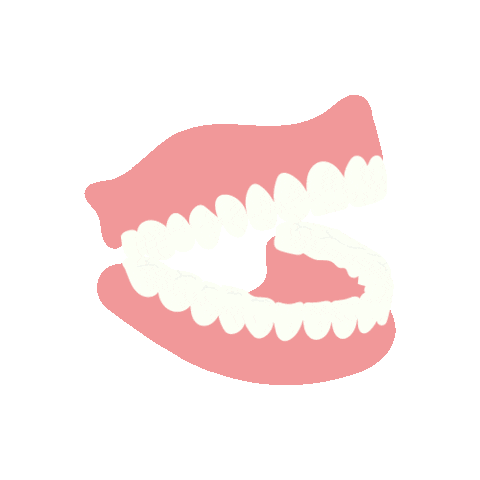 Teeth Mond Sticker by MCL