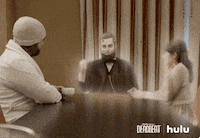 abraham lincoln pounding the table GIF by HULU