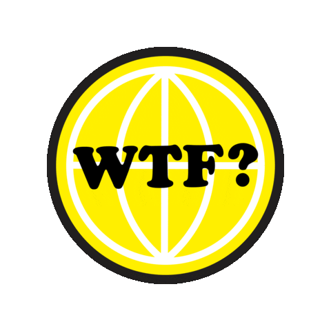 neverfeltsogreat giphyupload what wtf surprise Sticker