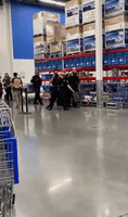 Shoppers Evacuate as Man Arrested 