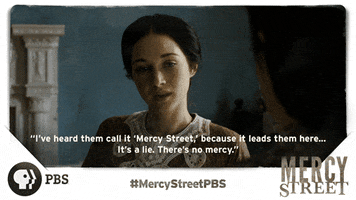 civil war drama GIF by Mercy Street PBS