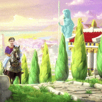 Trotting Ancient Rome GIF by G5 games