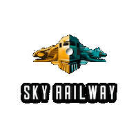 skyrailway sky railway skyrailway Sticker