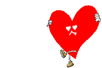 In Love Heart Sticker