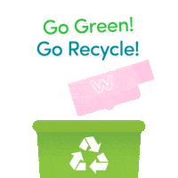 Recycle Go Green Sticker by Watsons