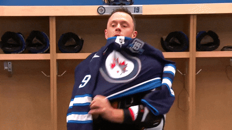 Happy Jonathan Toews GIF by Winnipeg Jets