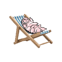 Ok Bye Chilling Sticker by ARTEfr