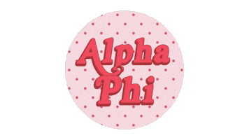 Aphi Sticker by Alpha Phi UBC