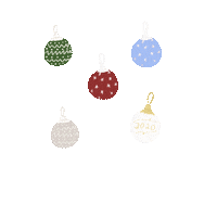 Taliastne christmas christmas tree balls decoration Sticker