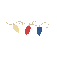 Christmas Lights Sticker