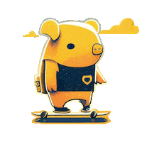 Pig Skateboard Sticker