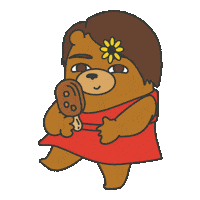 Summer 花 Sticker by maludbear