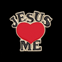 Jesus Loves Me Heart GIF by Pinned Pins