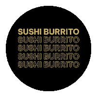 sushiburritomiami miami fan happiness box Sticker