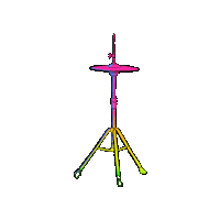 vickyoneondrums drums drummer von vicky oneon Sticker