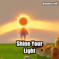 Shine Your Light Wisdom GIF by Bloomscroll