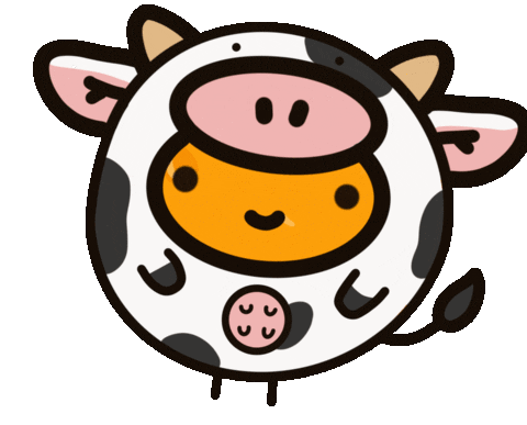 New Year Cheese Sticker